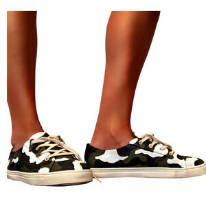 Wren + Glory X  Jack Rogers Camo Sneakers Hand painted sold out